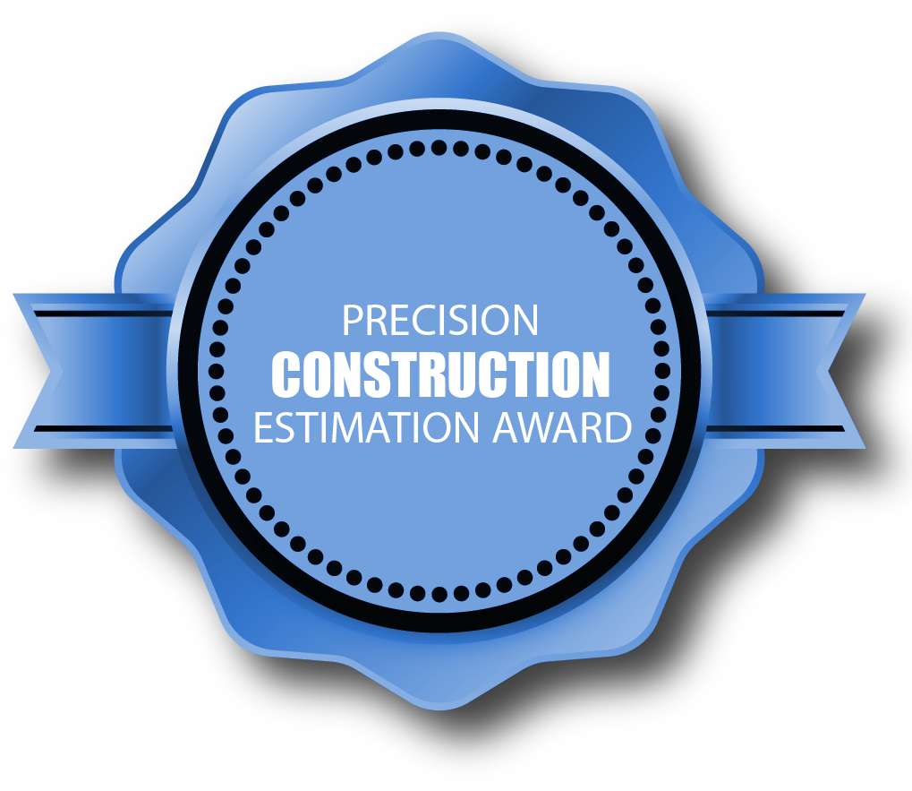 Precision Construction Estimation Award